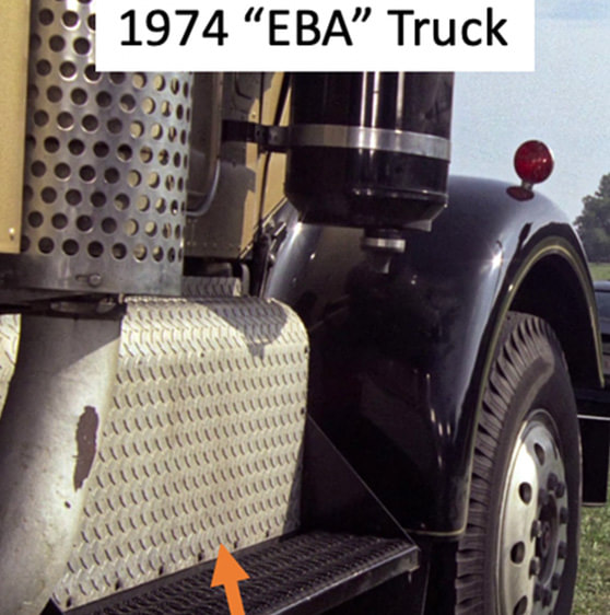 Correct '73-on diamond-tread Step cover. Note Multiple bolts holding it on. There is nothing behind this cover and no need to remove it for access to anything.